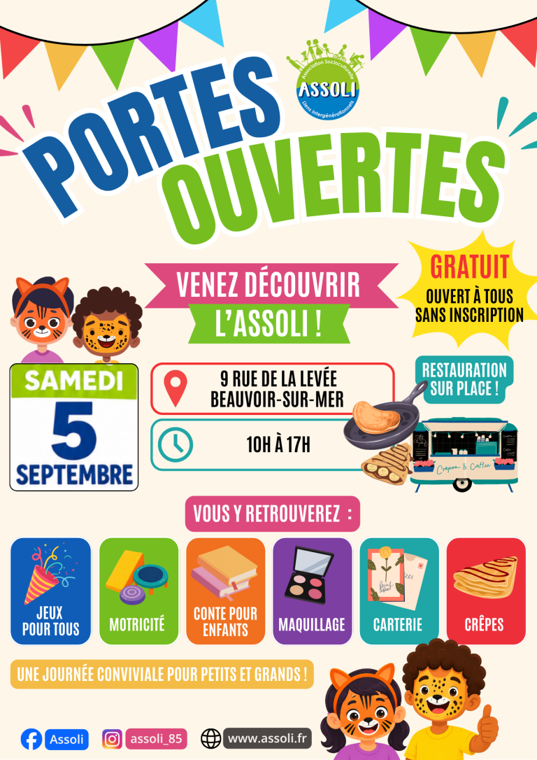 Portes ouvertes – 5 septembre 2026